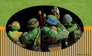 Tortugas Ninja: Invitaciones, Imprimibles para Fiestas y Etiquetas para Candy Bar para Imprimir Gratis. Etiquetas de Tortugas Ninja para imprimir gratis.