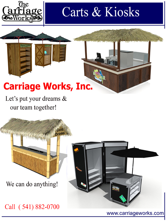 Mall Kiosks Zoo Carts
