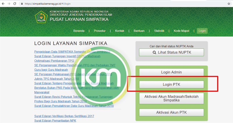 Cara Cetak Skakpt S36 Simpatika Kemenag Kami Madrasah