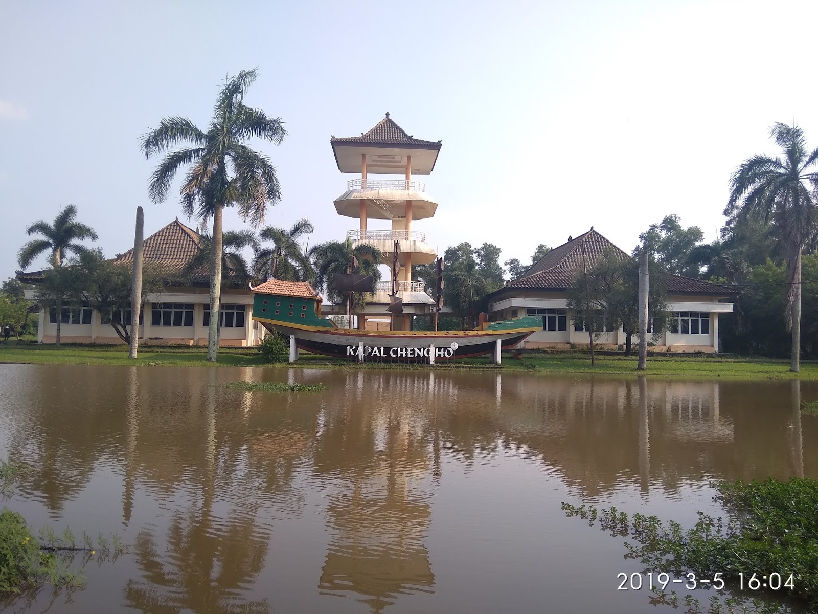 Taman Wisata Kerajaan Sriwijaya Palembang Jelajah Sumatera
