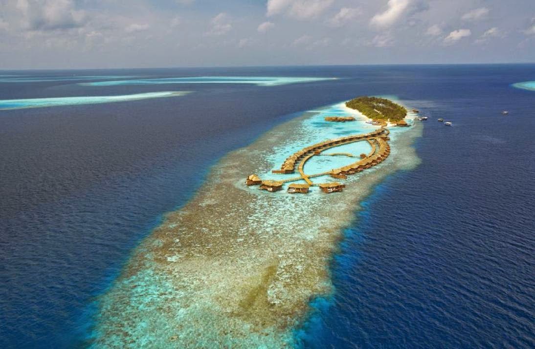 Looking for a place to land: Lily Beach Resort, Maldives