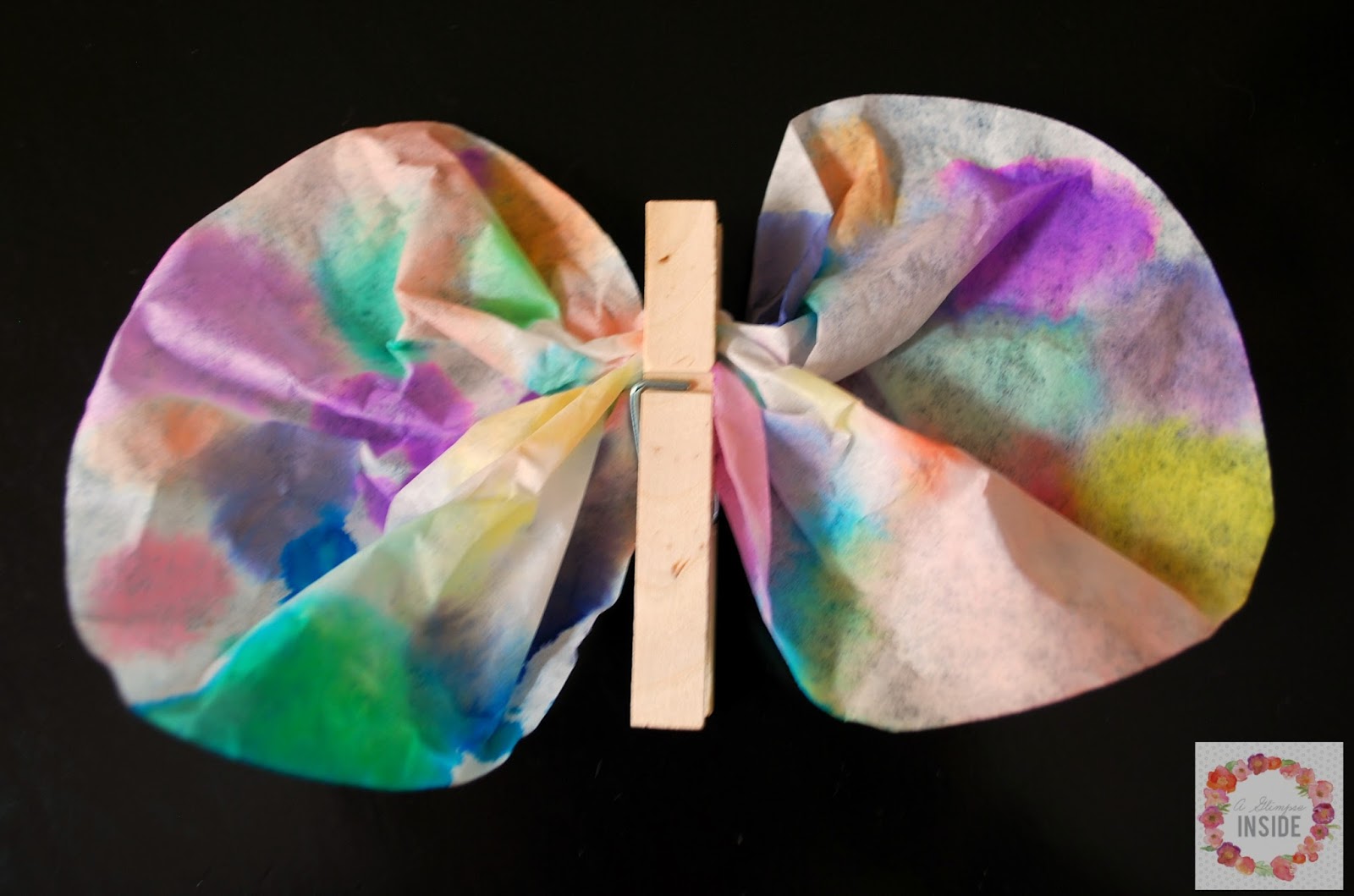 Coffee Filter Butterflies A Glimpse Inside