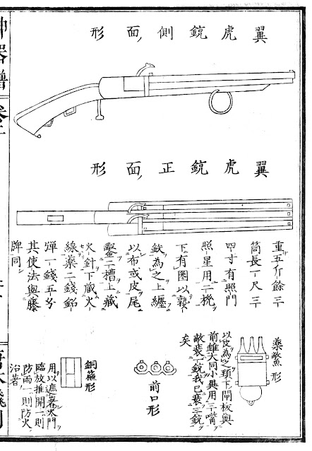 Ming Dynasty Triple-barreled Matchlock Gun
