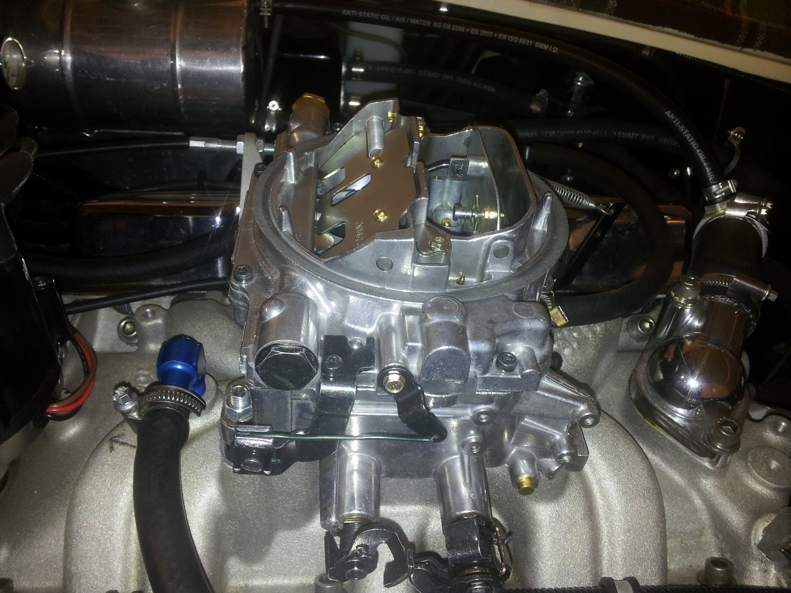 Dax Cobra Build Edelbrock Idle Channel Restrictor