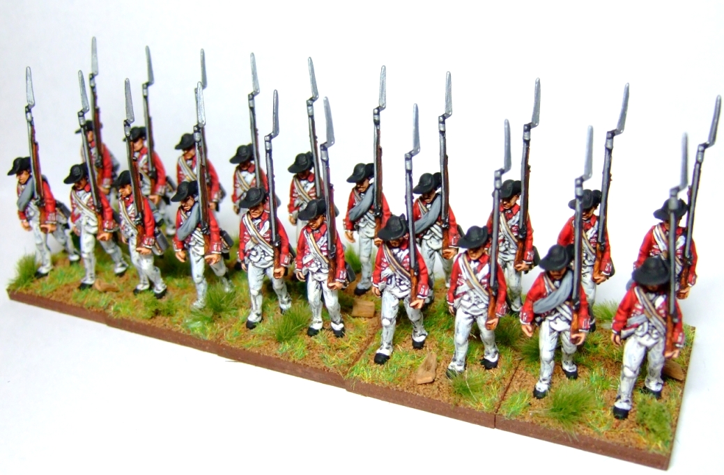 MacPhee's Miniature Men 28mm Fife and Drum British Rankers