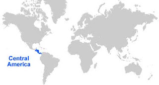Central America Location