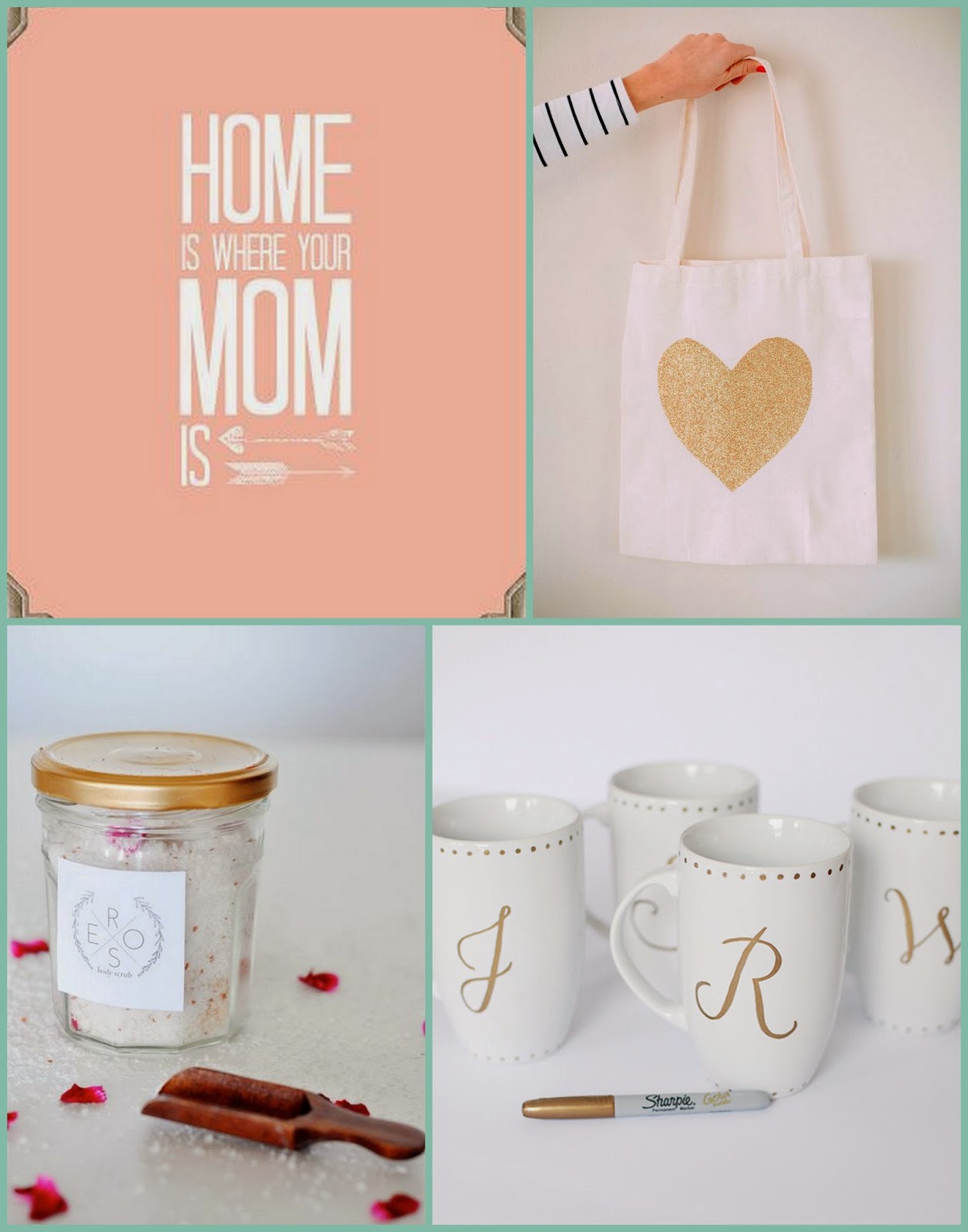 Just A Smidge: 4 Easy DIY Mother's Day Gifts
