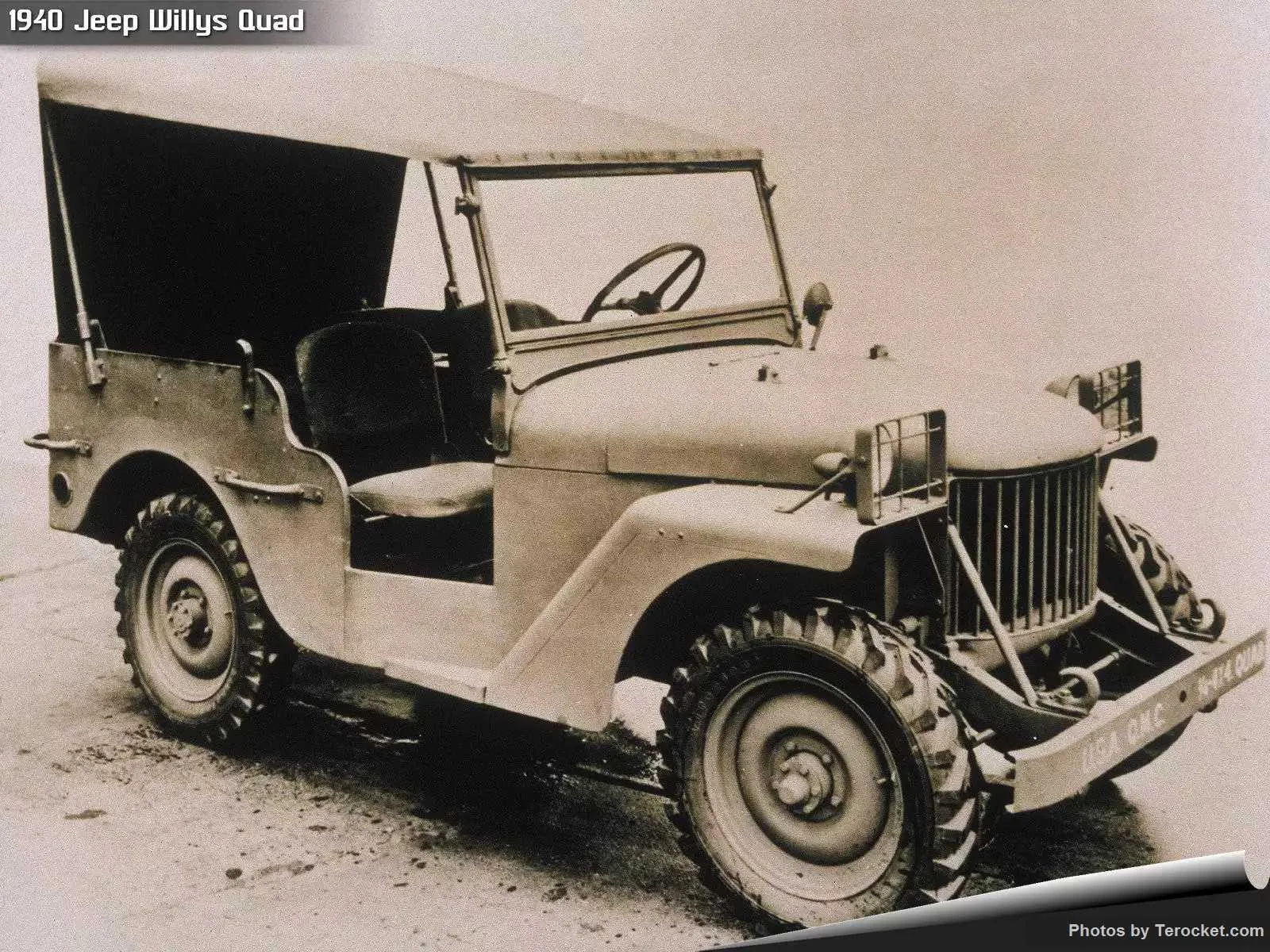Hình ảnh xe ô tô Jeep Willys Quad 1940 & nội ngoại thất