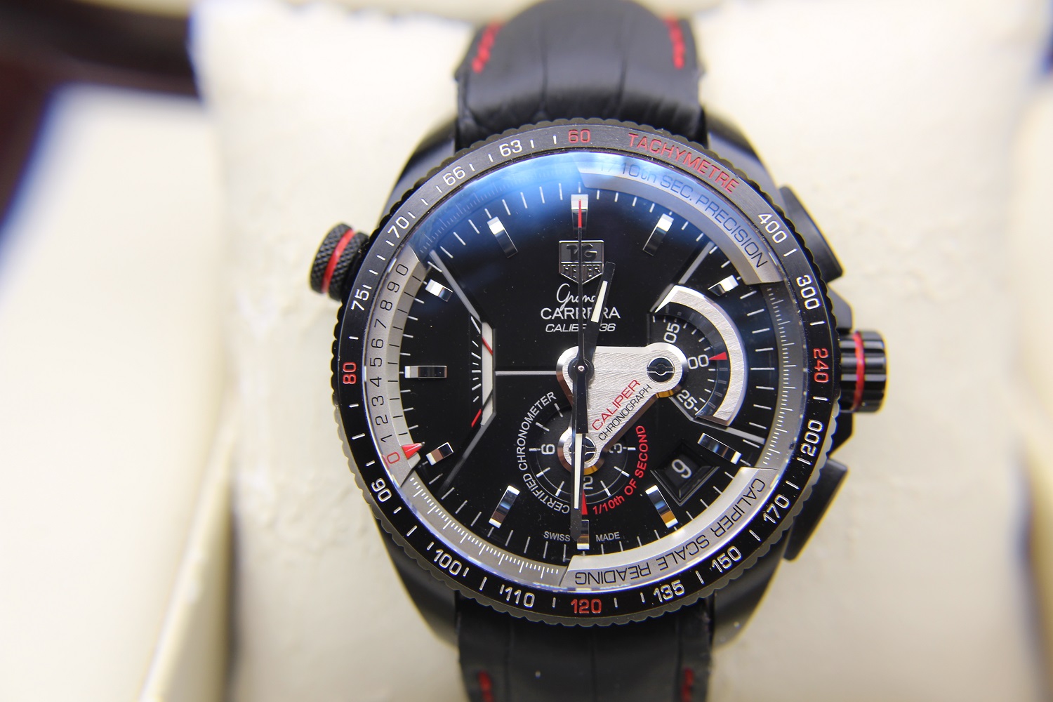 Jual Beli Jam Tangan Mewah Second Original Jam Tangan Bekas Original Arloji Bekas Original Sold Tag Heuer Grand Carrera Automatic Chronograph Calibre 36 Caliper Titanium Fullset