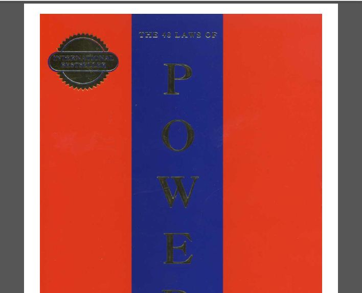 The 48 Laws of Power by Robert Greene PDF DOWNLOAD