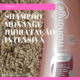 shampoo monange hidratação intensiva é bom