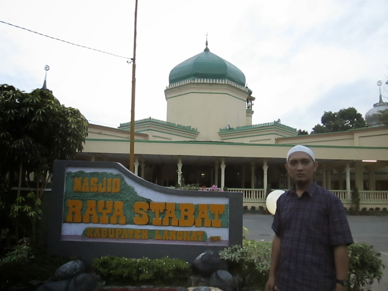 Safari Masjid Nusantara Masjid Raya Stabat Sumatera  Utara 