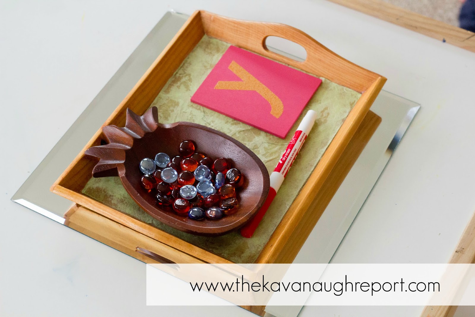 Montessori Inspired Preschool Mirror Writing