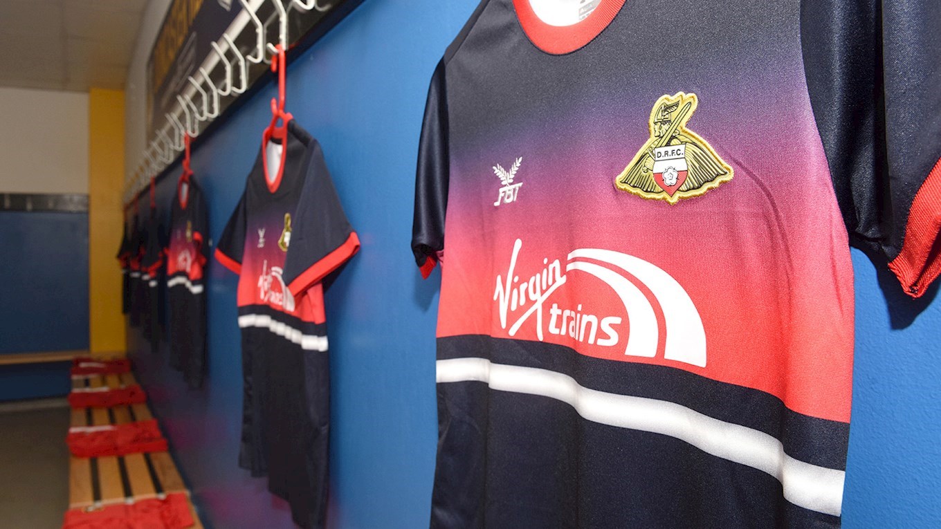 Doncaster Rovers 1819 Home and Away Kits Released Footy Headlines
