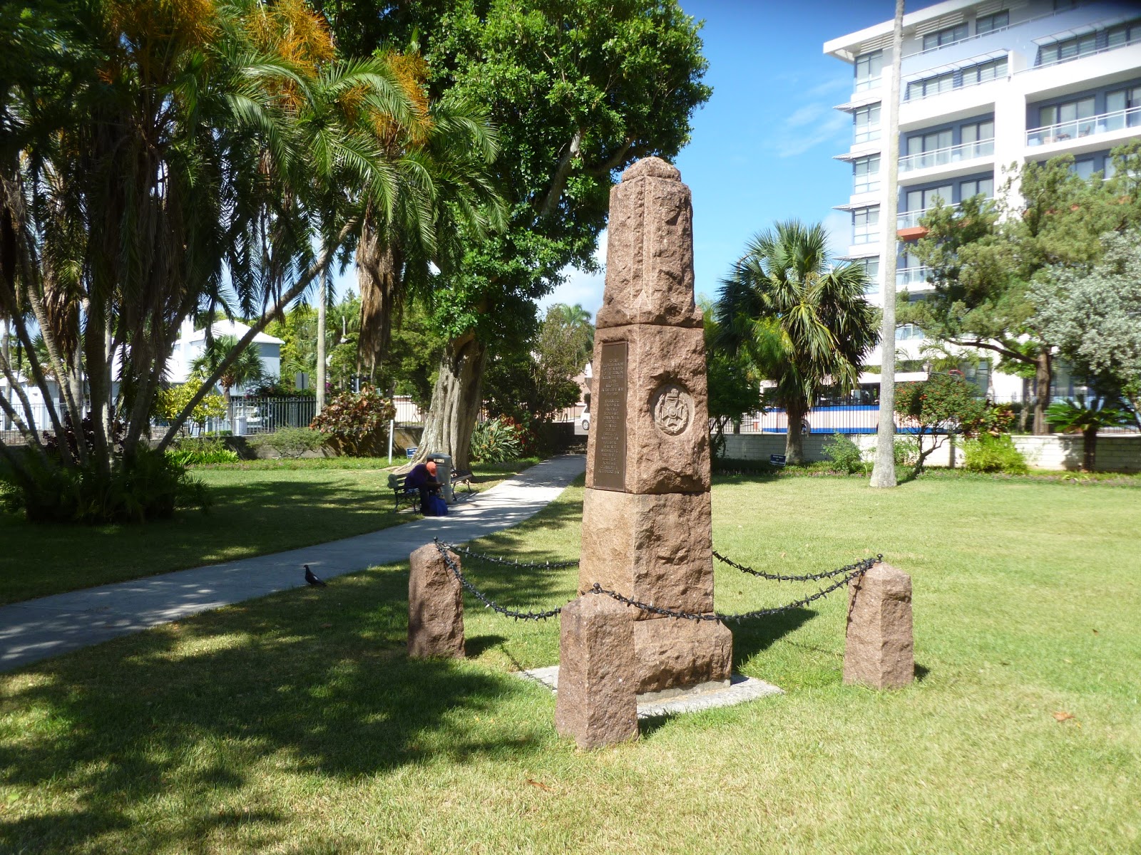 Photoops World War I Memorial Bermuda Volunteer Rifle Corps