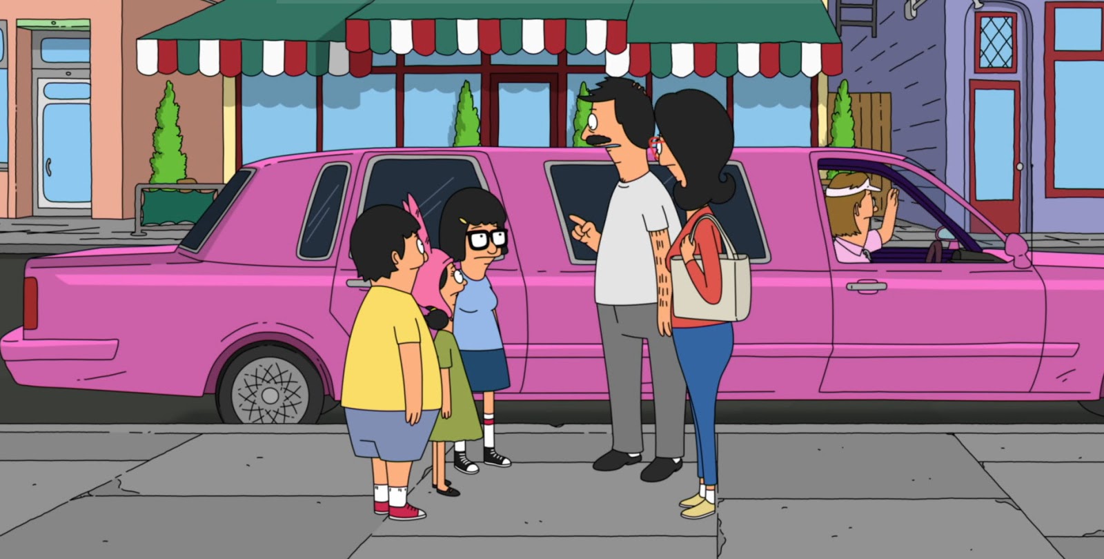 That is one good looking, and highly visible, limo.