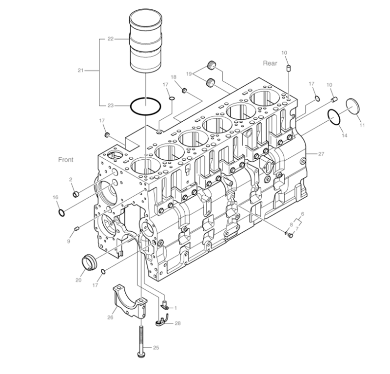 HEAVY EQUIPMENT PARTS D.I ONE Heavy equipment parts_Engine [HYUNDAI