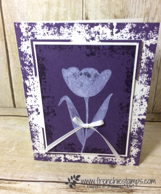 Stampin'Up! Tranquil Tulips Club with Frenchie's Stamps