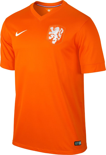 オランダ代表 2014年W杯ユニフォーム-ホーム