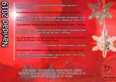 San Juan de Aznalfarache - Navidad 2019 - Programación