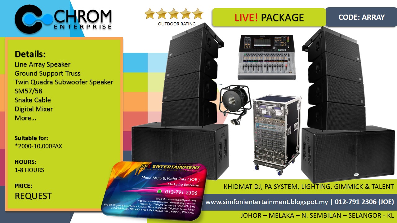 harga sewa pa system