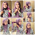 Tutorial Hijab Pashmina 2 Warna