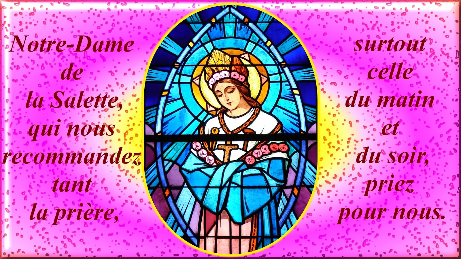 Montfort AJPM LITANIES & CANTIQUE à NOTREDAME de La SALETTE Montfort AJPM LITANIES & CANTIQUE à NOTREDAME de La SALETTE