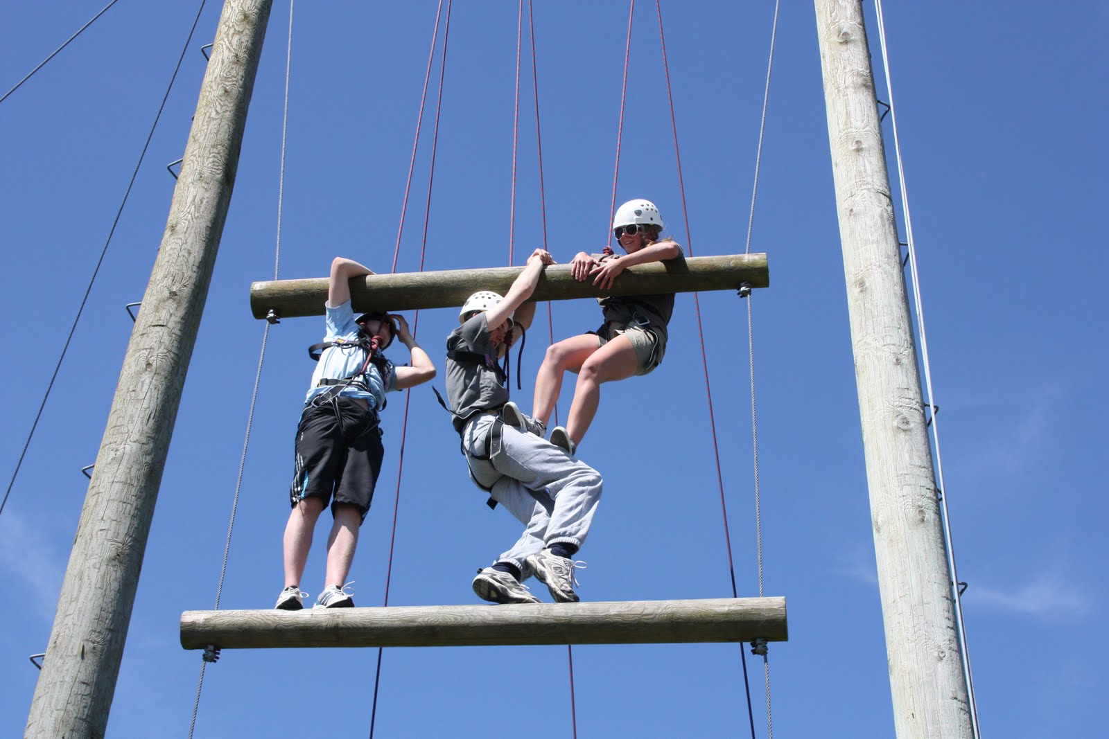 RAF - Air Cadets - Adventure Leadership - Llanbedr 2011: High Ropes