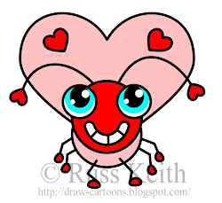 bug draw cartoon drawing cartoons drawings cute enjoy valentines him getdrawings