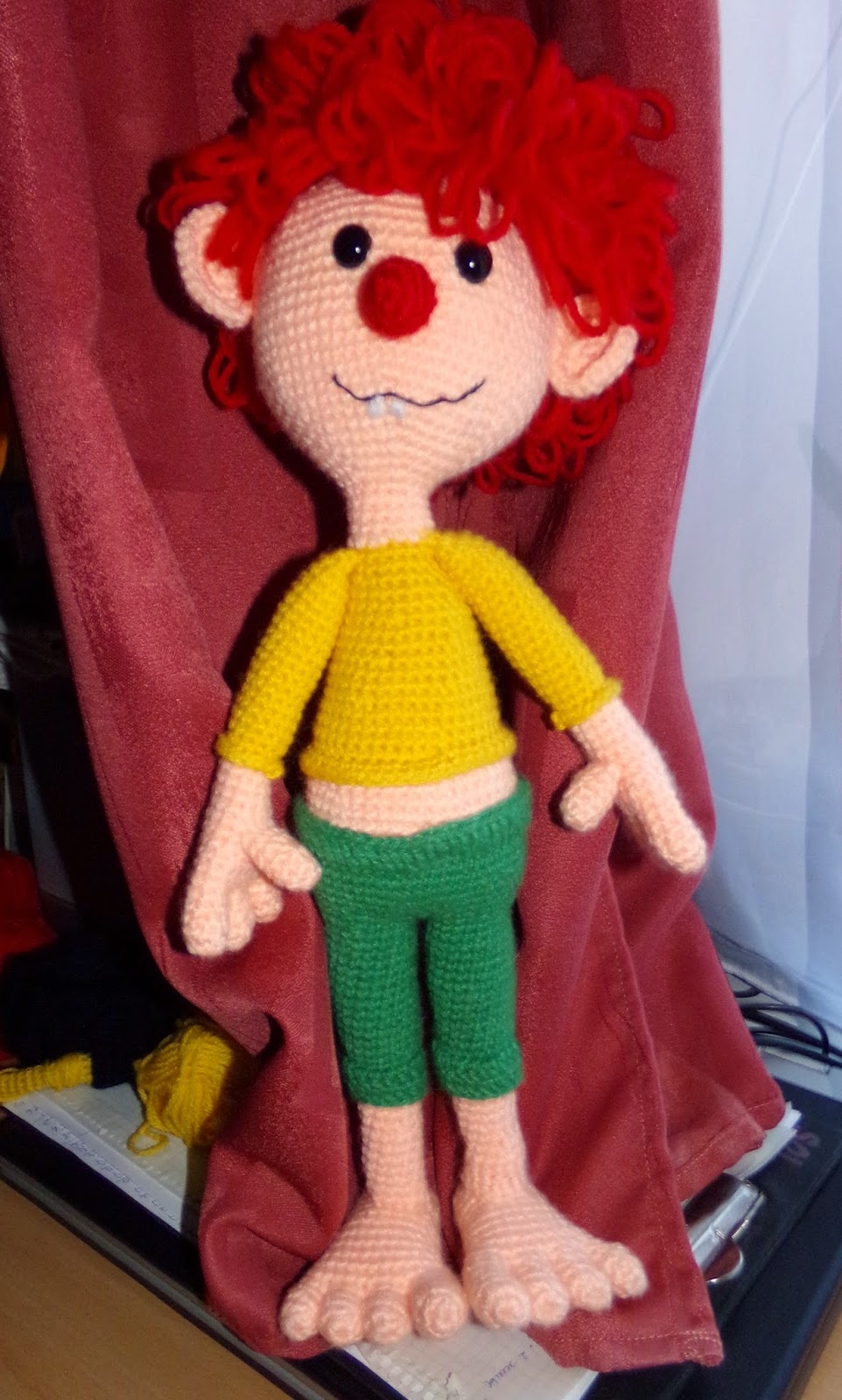 Vica lapja: Horgolt Pumukli