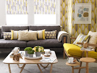 Grey And Mustard Living Room Decor