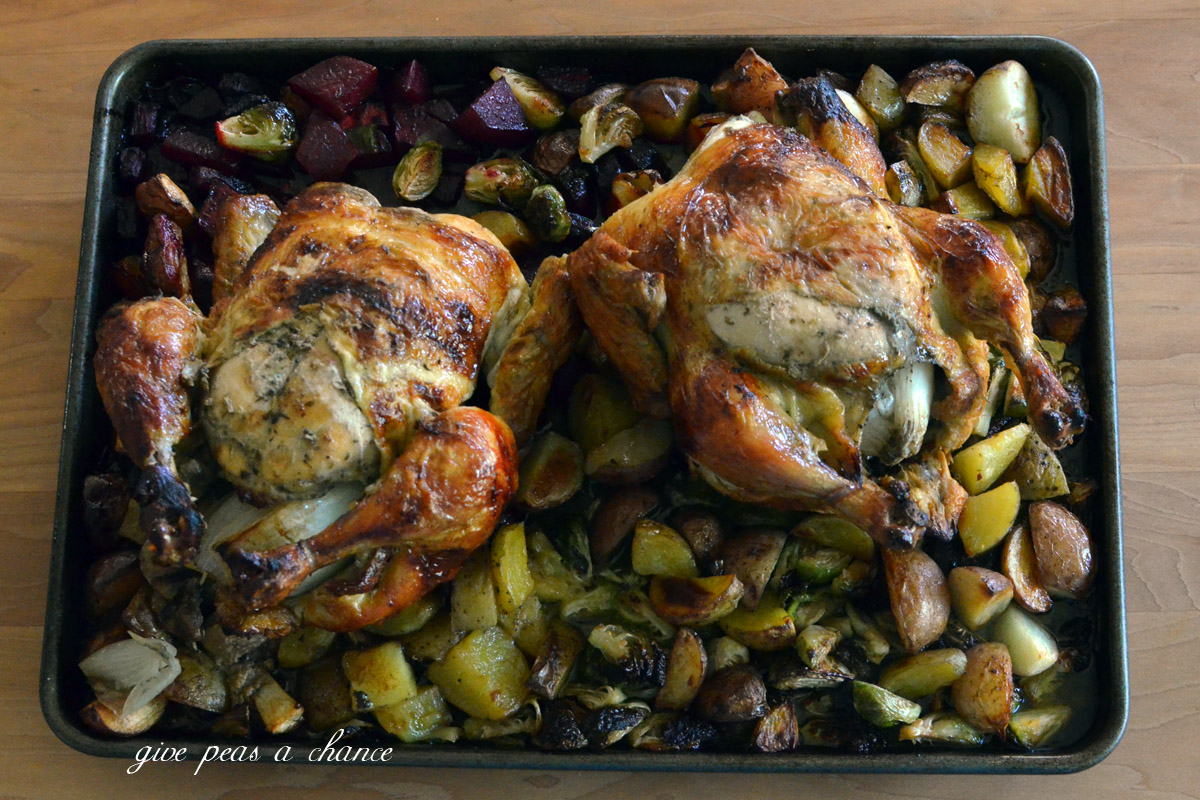 Give Peas a Chance Rotisserie Chicken in a Capital Oven