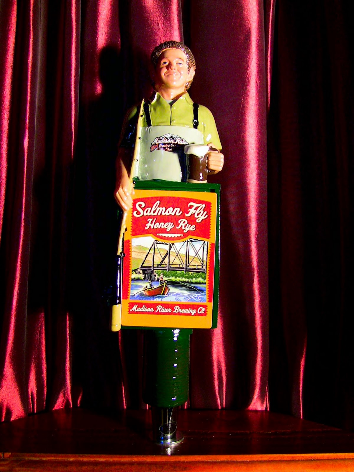 Tap Handle 410 Madison River Salmon Fly Honey Rye