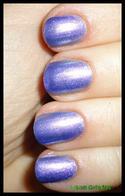 not so blueberry nail polish review