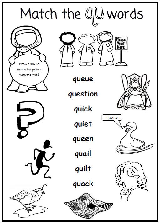 Qu Digraph Worksheet Phonics Worksheets Free Digraph Digraphs | Images ...