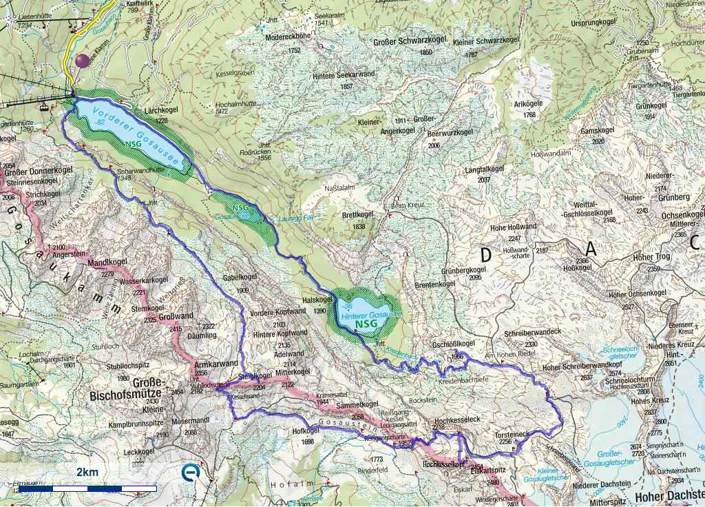 Manfred's Bergtouren: Linzer Weg, Hochkesselkopf (2454m), Steiglkogel Manfred's Bergtouren: Linzer Weg, Hochkesselkopf (2454m), Steiglkogel