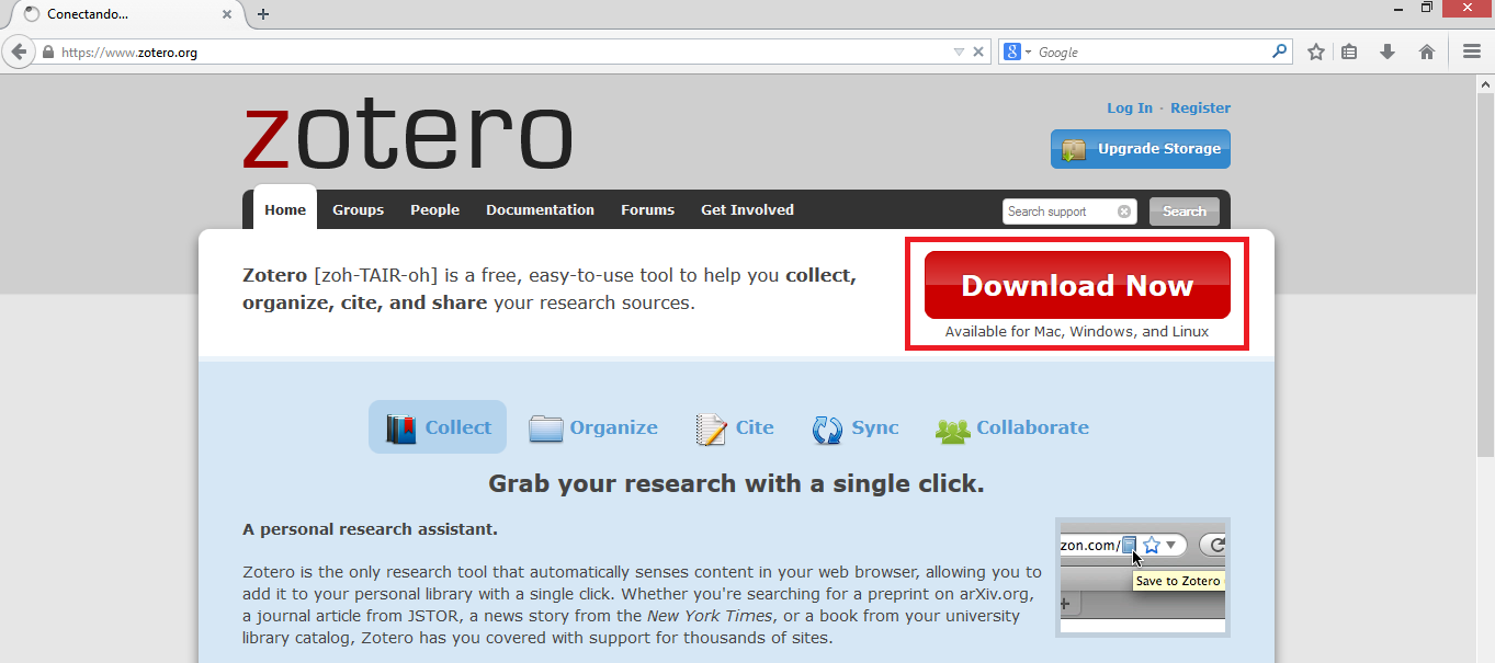 Medilab USO DE ZOTERO EN FIREFOX