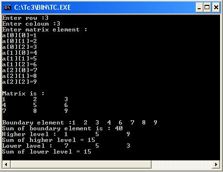 C and C++ Programming: Two Dimensional Array Program with C and C++