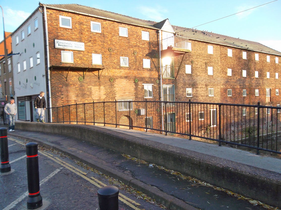 Riverside Mews Residential Home in Brigg town centre - picture on Nigel Fisher's Brigg Blog