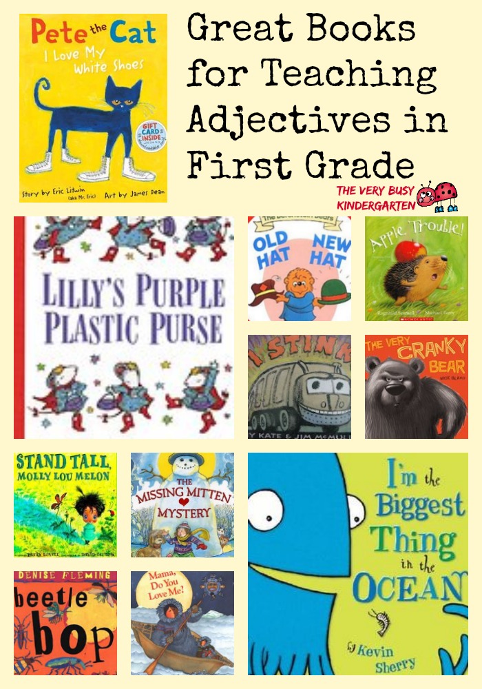 The Very Busy Kindergarten: Teaching Adjectives in First Grade