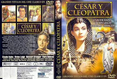 Cover, dvd: César y Cleopatra | 1945 | Caesar and Cleopatra