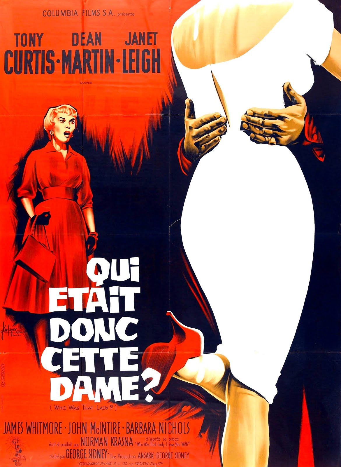Qui était donc cette dame ? (1959) George Sidney - Who was that lady ? (20.07.1959 / 25.08.1959)