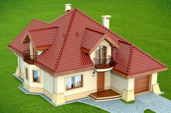 desain rumah rumah eropa sederhana
