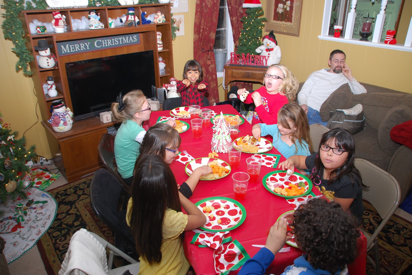 Shine Like Stars: Elementary Youth Group Christmas Party 2012