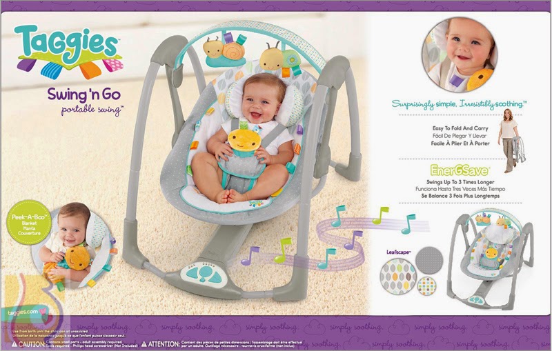 Bright Starts Portable Baby Swing - lovelyn