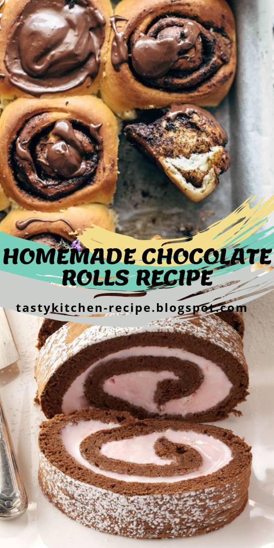 The Best Homemade Chocolate Rolls Recipe Tasty Kitchen Recipes
