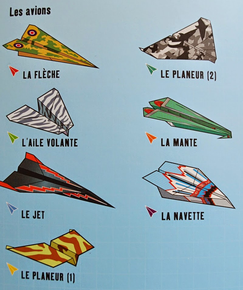 Les Mercredis de Julie 200 avions en papier à plier et à faire voler