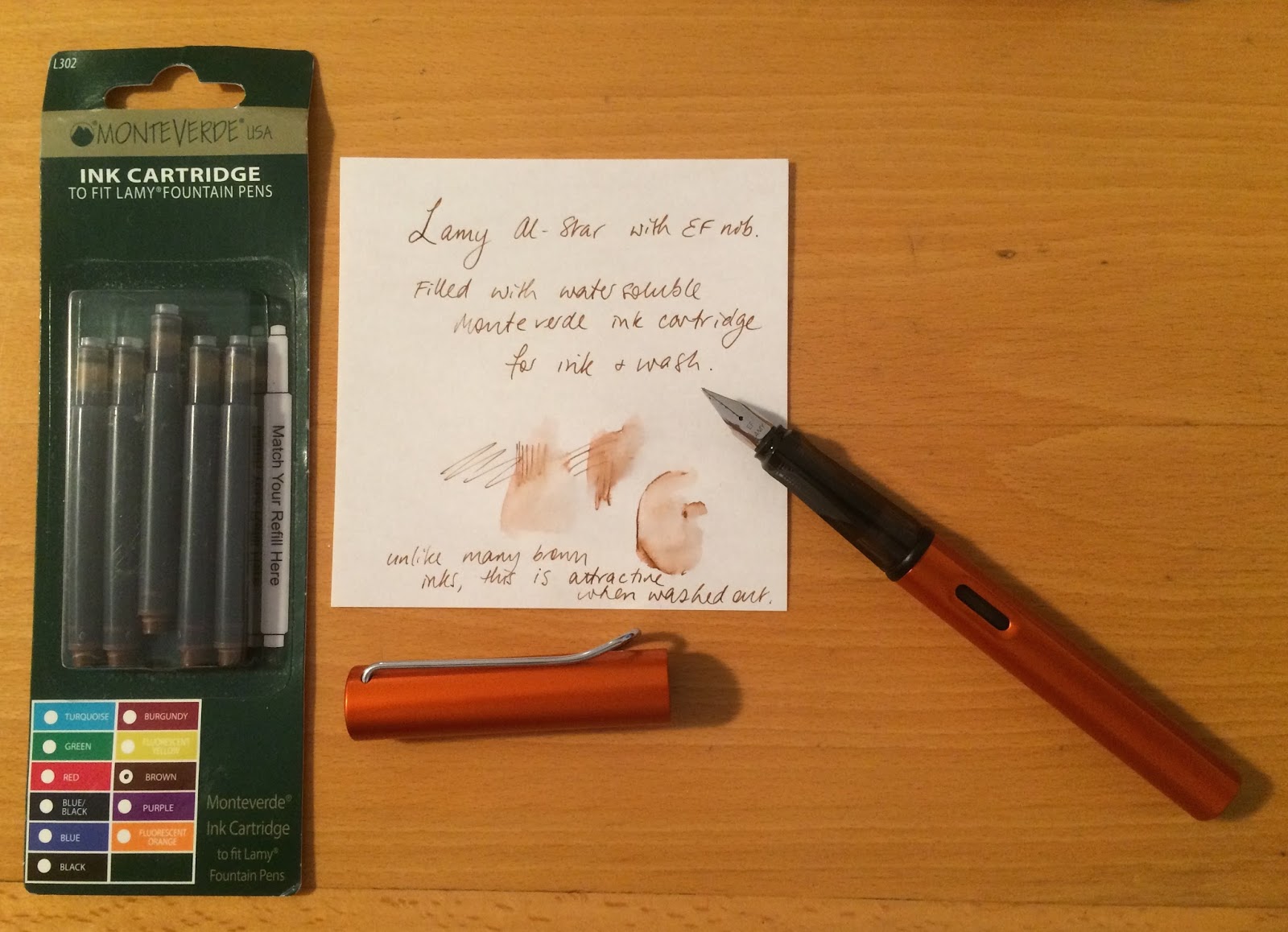 Jane Blundell Artist Lamy Fountain Pens