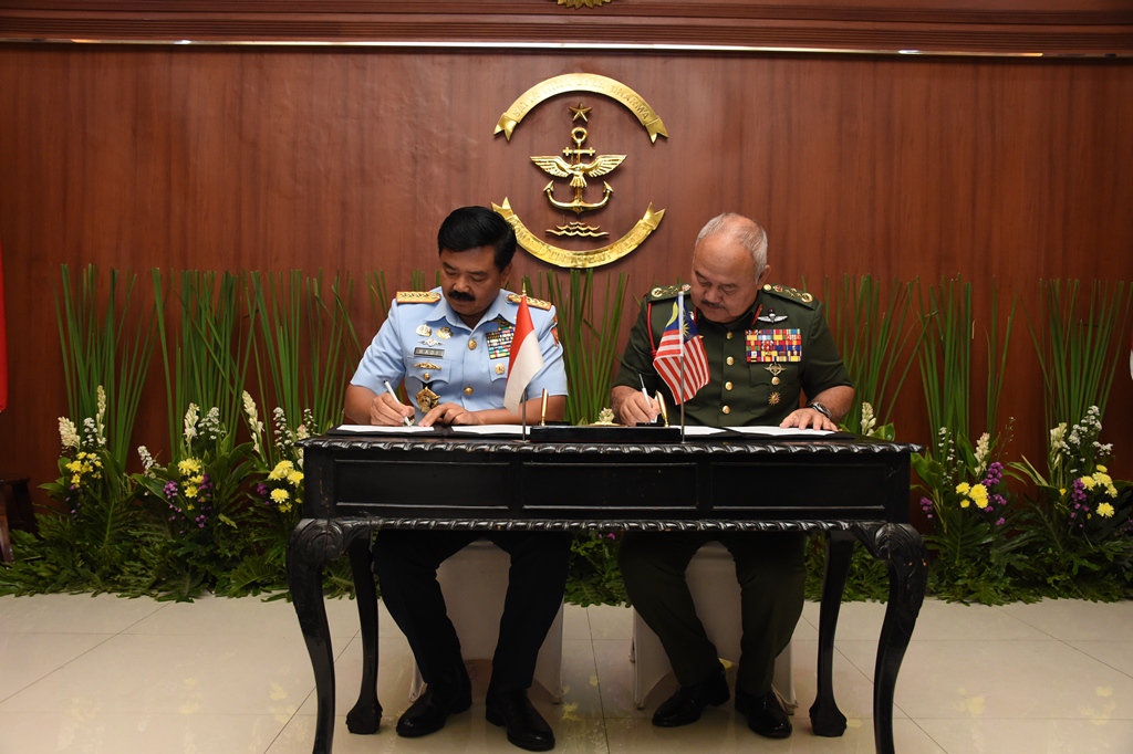 Panglima TNI : Kerjasama Bilateral TNI Dan ATM Tingkatkan Kemitraan Regional