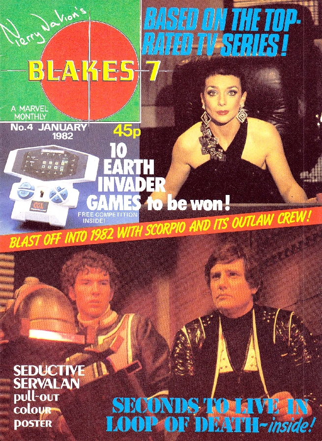 STARLOGGED - GEEK MEDIA AGAIN: 1981: BLAKE'S SEVEN MAGAZINE